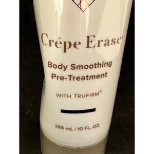 (2) Crepe Erase Body Smoothing Pre-Treatment; 10 oz and 3.3 oz; NIB